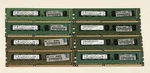 8X 1GB DDR3 PC3- 10600E Ecc Udimm 1333MHZ 1RX8 Ram Server Memory Sticks. Fixed Price $20.00.