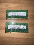 Ram Hynix 2GB (2X1GB) DDR2 2RX16 PC2-5300S-555-12 HYMP112S64CP6-Y5 Ab- So-dimm. Fixed Price $9.99.