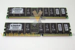 Kingston KTM5037/2G 2GB PC2100 (2X1GB) Kit Zj. Fixed Price $75.00.