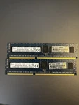 8GB (2X4GB) 2RX8 PC3L-10600R DDR3-1333 240 Pin Server Memory Ram (sk Hynix). Fixed Price $13.00.