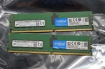 Lot Of Crucial 16GB 2RX8 PC4-2666V-RE1-11 Memory DPAHCXL001. Fixed Price $150.00.