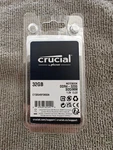 Crucial 32GB Single DDR4 3200 Mt/s CL22 Sodimm 260-PIN Memory CT32G4SFD832A. Fixed Price $189.00.