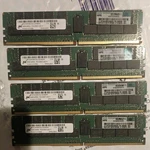 Micron 256GB (64X4) 4DRX4 PC4-2400T MTA72ASS8G72LZ-2G3B2PG DDR4 Server Ram Hpe. Fixed Price $1600.00.