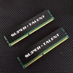 4GB (2GBX2) Super Talent WA133UA2G9 DDR3-1333 PC3-10600 CL9 Performance Memory. Fixed Price $19.99.