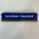 Super Talent DDR2-800 Gb 128X8 CL5 Memory T800UB2GC5. Fixed Price $17.00.