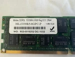 Wintec 8GB PC3L-10600R Reg Ecc 2RX4 1.35V Server Ram 3SL13339R5-8GPC-P. Fixed Price $8.70.