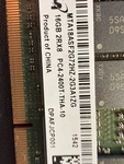 DDR4-2400 16GB Micron MTA18ASF2G72HZ-2G3A1ZG Ecc Sodimm PC4-19200. Fixed Price $70.00.