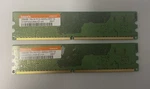 (lot Of 2) Hynix 256MB 1RX16 PC2-3200U-333-12 HYMP532U646-E3 Memory Ram Stick. Fixed Price $13.99.