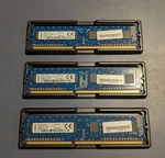 Kingston PC3-12800 4GB DDR3-1600 Mhz Memory 9995402. Fixed Price $15.00.