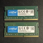Crucial 16GB Kit (2X8GB) DDR4-2666 So-dimm 260-PIN CL19 1.2V CT8G4SFR42A8.C4FE. Fixed Price $50.00.
