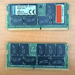 Kingston 32GB (2X 16GB) DDR4-2400T Ecc Sodimm Ram 2RX8 KVR24SE17D8/16. Fixed Price $150.00.