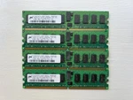 Micron 2GB (512MBX4) DDR2-400 CL3 Rdimm 240-PIN Ecc Registered Memory Modules. Fixed Price $10.00.