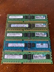 Hp 10GB (5X2GB) Dimm 1333MHZ PC3-10600R DDR3 Server Memory 500202-061 501533-001. Fixed Price $11.95.