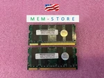 8GB 2X4GB DDR2 667MHZ PC2-5300 Sodimm Memory Dell Latitude D830 D630 Upgrade. Fixed Price $96.00.