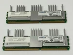 Crucial 4GB (2 2GB) PC2-5300F DDR2 Ecc Memory Kit CT25672AF667.18FE2D6EXA. Fixed Price $12.98.