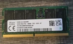 Sk Hynix 32GB DDR5 Ecc So-dimm PC5-4800B 4800MHZ Laptop Ram HMCG88MEBEA092N. Fixed Price $249.95.