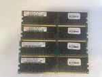 4X 2GB Hynix DDR2 667MHZ PC2-5300P HYMP525P72CP4-Y5 Ecc Reg Server Ram. Fixed Price $17.37.