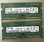 Samsung 8GB Kit (2X4GB) 1RX8 PC3L-12800 DDR3-1600MHZ Laptop Ram M471B5173DB0-YK0. Fixed Price $10.00.