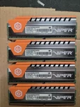 Patriot P44G3006UVEO 16GB (4X4GB) DDR4-3000 Dimm Kit. Fixed Price $65.99.