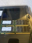 Two Pieces Infineon 2X128MB Ram PC-133 Sync Mhz CL2 Almost Gone. Fixed Price $34.99.