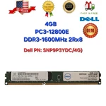 Netlist Dell 4GB DDR3 Ram PC3-12800 1600MHZ Desktop Server Memory SNP9P3YDC/4G. Fixed Price $18.00.