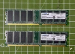 Lot Of Crucial 512MB DDR-333 Ecc Registered Server Memory. Fixed Price $20.00.