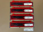 Skill Ripjaws F3-10666CL9D-8GBXRL DDR3 PC3-10600U Lot (4) 4GB = 16GB Ram. Fixed Price $29.99.