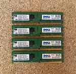 Lot Dell SNPU8622C/1G 1GB 240PIN Low Profile DDR2-667 PC2-5300 Tested Good. Fixed Price $23.99.