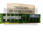752372-081 I Hp 1X32GB Quadrank X4 DDR4-2133 CAS-15-15-15 Memory 726722-B21. Fixed Price $325.00.