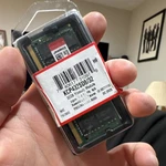 Kingston 32GB DDR4-3200 PC4-25600 260-PIN So-dimm Non-ecc KCP432SD8/32. Fixed Price $199.00.