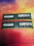 2GB 2X1GB PC-2700 DDR-333 Crucial MT16VDDT12864AY-335F2 Micron Ram Memory. Fixed Price $18.95.