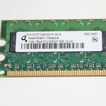 Qimonda Infineon/hp 1GB 1RX4 PC2-5300P HYS72T128000HP-3S-B 405475-051. Fixed Price $5.00.