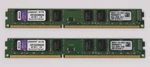 Kingston 8GB (2X4GB) KVR1333D3N9K2/8G PC3-10600 (DDR3-1333) Low Profile (#7423). Fixed Price $56.85.