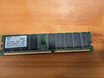 1GB Samsung PC2100 DDR-266MHZ 184PIN Ecc Registered M312L2828ET0-CB0. Fixed Price $8.00.