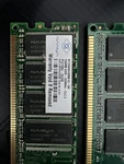 Nanya 256MB X2 Ddr 333MHZ PC2700U-25330 CL2.5 305956-041 Memory Module Ram. Fixed Price $30.00.