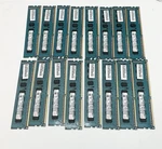 Lot Of 16X Hynix 2GB DDR3 Ecc Server Ram PC3-12800E 1600MHZ Desktop Memory Test. Fixed Price $45.97.