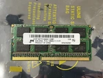 Micron 4GB 2RX8 PC3L-12800S-11-11-FP Laptop Memory P/n: MT16KTF51264HZ-1G6M1. Fixed Price $8.99.
