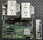 Supermicro Server Motherboard X9DRL 2X Xeon E5-2670 & 64GB Ecc Ram. Fixed Price $300.00.