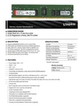 Kingston KSM32RS8/16HCR 16GB DDR4 Ecc Registered Rdimm (price For Qty 1) New Ret. Fixed Price $250.00.