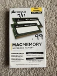 Corsair Mac Memory 8GB (2 4GB) PC3 8500 (DDR3-1066) (CMSA8GX3M2A1066C7). Fixed Price $20.00.