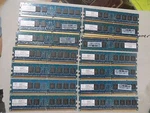 Lot Of Nanya 14 PC2-4200U-444-12-A1 512 Mb 1RX8 Hp P/n 355951-888 Memory Ram. Fixed Price $32.25.