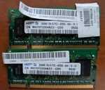 Samsung 256MB 1RX16 PC2-3200S Laptop Ram Memory M470T3354BZ3 CD5. Fixed Price $10.00.