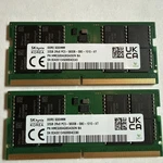 64GB (2X32GB) Sk Hynix DDR5 5600MHZ 2RX8 Laptop Ram So-dimm PC5-5600B Tested. Fixed Price $479.99.