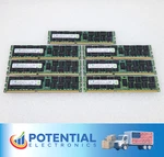 Lot Of Samsung M393B2G70BH0-CH9 112GB (7X16GB) 2RX4 PC3-10600R Server Memory. Fixed Price $69.99.