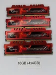 G.skill Ripjaws F3-12800CL9Q 16GB (4X4GB) 2RX8 PC3-12800 DDR3 Desktop Memory. Fixed Price $22.95.