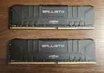 Crucial Ballistix 64GB (2X32GB) DDR4-3200 CL16 Desktop Ram BL32G32C16U4B -no Box. Fixed Price $314.99.
