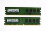 4GB Samsung X 2GB PC2-6400 DDR2 800MHZ Desktop Memory Ram M378T5663EH3-CF7. Fixed Price $27.99.