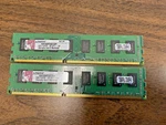 Kingston 4GB (2 X 2GB) DDR3 1066 (PC3 8500) Dual Channel Kit Desktop Memory Mode. Fixed Price $12.99.