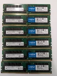 Micron Crucial 192GB (6X32GB) DDR4-2666 Rdimm Server Ram MTA36ASF4G72PZ-2G6D1RI. Fixed Price $599.95.