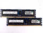 Lot Of Matched Pair Sk Hynix 16GB PC3L-10600R Ecc Rdimm 2RX4 HMT42GR7AFR4A-H9. Fixed Price $33.99.